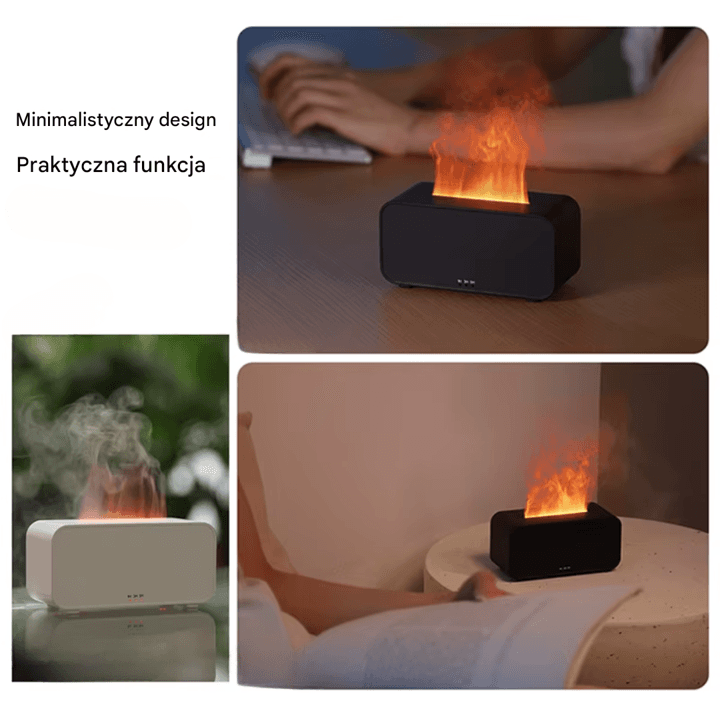 Miniaturowy Nawilżacz Powietrza LED