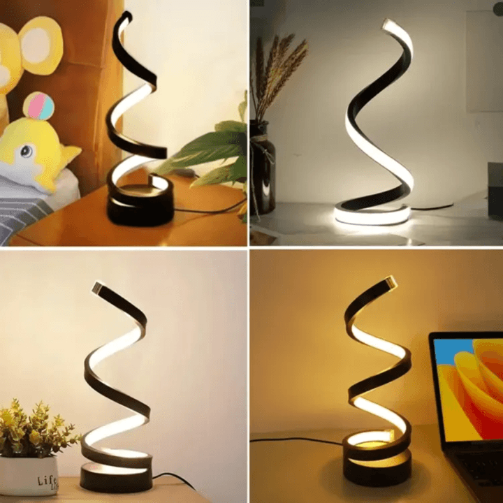 Spiralna Lampka Nocna LED