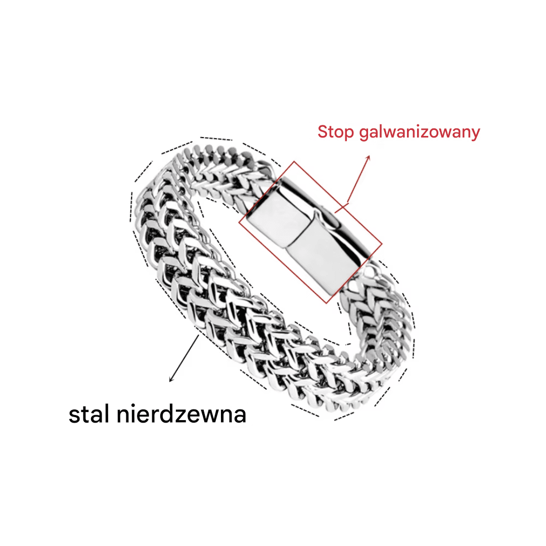 Bransoletka z Magnetyczną Klamrą