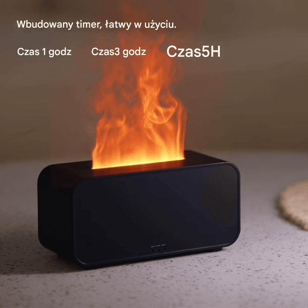Miniaturowy Nawilżacz Powietrza LED