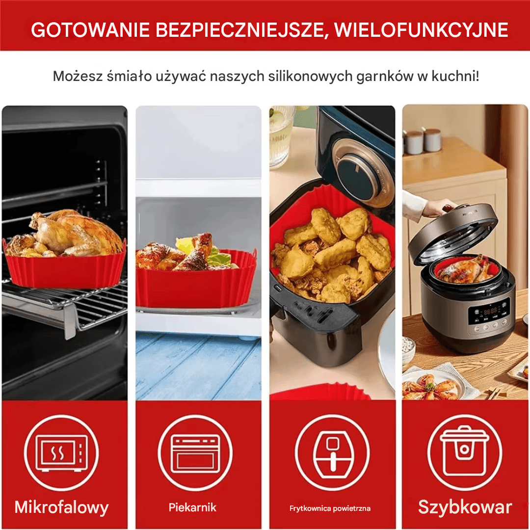 Silikonowy Wkład do Airfryer